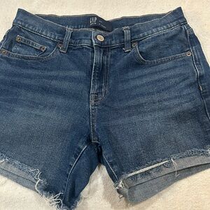 GAP Women's Blue Denim Shorts